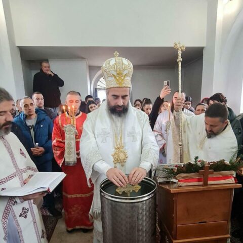 Jan 2024 Arhijerejska Liturgija U Kocanima 1