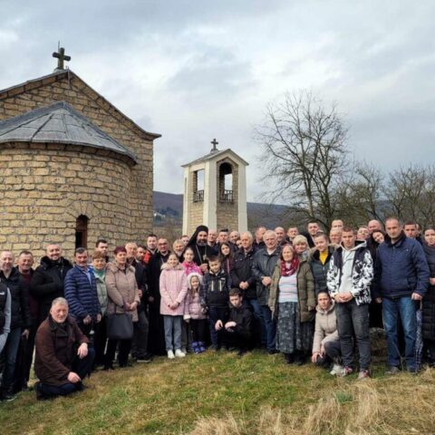 Света Архијерејска Литургија у манастиру Вољавац