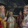 Mitropolit Joanikije sa episkopima Atanasijem, Metodijem i Dimitrijem bogoslužio u Gornjem Ostrogu pored presvučenih moštiju Sv. Vasilija