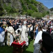 Лазарева субота у манастиру Светих Архангела код Призрена