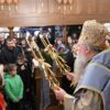 Митрополит Јоаникије у храму под Горицом