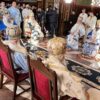Патријарх Порфирије и архиепископ Стефан богослужили у Покровском манастиру у Ђунису