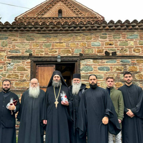 Хиландарски игуман Методије богослужио у задужбини краља Милутина у Солуну