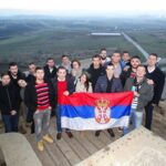 Универзитетска Омладина Београда хуманитарна организација, на Газиместанској кули