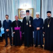 Митрополит Јоаникије на божићном пријему у ординаријату Барске надбискупије