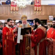 Митрополит Јоаникије у цркви под Горицом