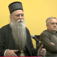 Obracanje Mitropolita Joanikija Ucenicima Gimnazije Sveti Sava Iz Podgorice
