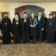 Патријарх Порфирије разговарао са владиком Јованом и представницима клира и народа Епархије славонске