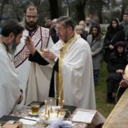 Јелеосвећење у храму под Горицом
