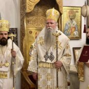 Митрополит Јоаникије на празник Сабор Пресвете Богородице богослужио у Цетињском Манастиру