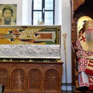 Митрополит Јоаникије у манастиру Ждребаоник