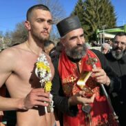 Празник Богојављења и пливање за Часни крст у Никшићу
