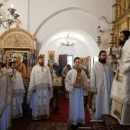 Владика Пајсије на празник Обрезања Господњег богослужио у Цетињском манастиру