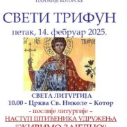 Празник Светог Трифуна у Котору