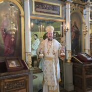 Владика Доситеј у Вазнесењској цркви