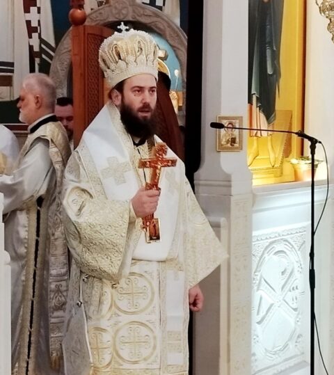Епископ топлички Петар богослужио у цркви Светог великомученика Димитрија на Новом Београду Viber Image 2025 02 12 10 54 37 984