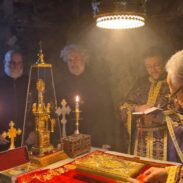 Liturgija pređeosvećenih darova u manastiru Savina