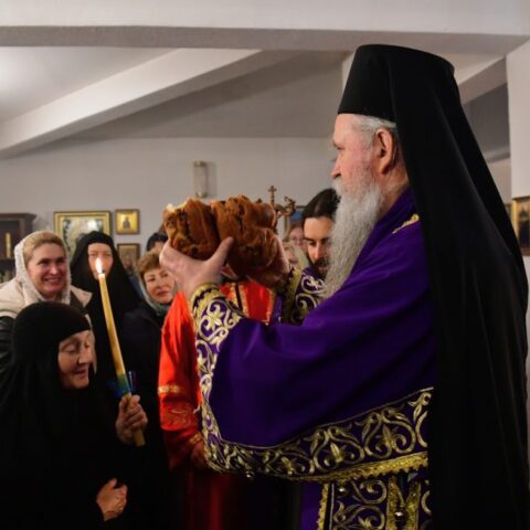 Монашење у Манастиру Светог Сергија Радоњешког у Микулићима
