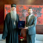 Предсједник Милатовић и Митрополит Јоаникије