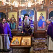 Света архијерејска литургија у манастиру Острог