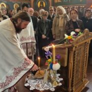Заупокојена Литургија и помен Александру Бељакову