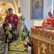 Цвијети у Цетињском манастиру и рукоположење оца Ахилија, богослужио Митрополит Јоаникије