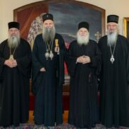 Patrijarh Porfirije razgovarao sa mitropolitom Atanasijem i igumanom Jefremom