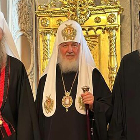 Патријарху Порфирију уручен орден Светог равноапостолног кнеза Владимира