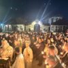 Ponoćna Pashalna liturgija u manastiru Gračanica