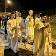 Vaskršnja liturgija sa jutrenjem u Cetinjskom manastiru, bogoslužio Vladika Pajsije