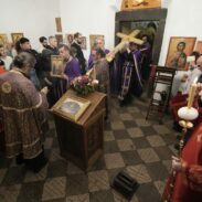 Велико бденије и читање 12 страсних Jеванђеља у храму Светог Ђорђа под Горицом