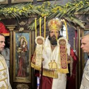 Владика Пајсије на Цвијети служио Литургију и предводио Литију у Бијелом Пољу