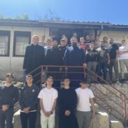 Испраћај јеромонаха Амфилохија у мисију у Јужну Америку
