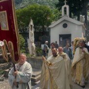 Литургијски прослављен празник Светог Василија Острошког у истоименој цркви у Доброти