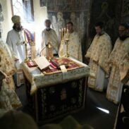 Подгорички древни храм Светог Ђорђа под Горицом прославио славу, богослужио Владика Пајсије