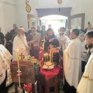 Празнична вечерња у Манастиру Бања