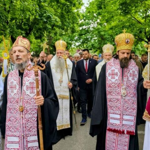 Световасилијевска литија у Никшићу