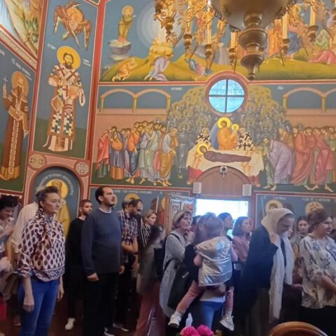 У Херцег Новом служен акатист Блаженој Матрони Московској