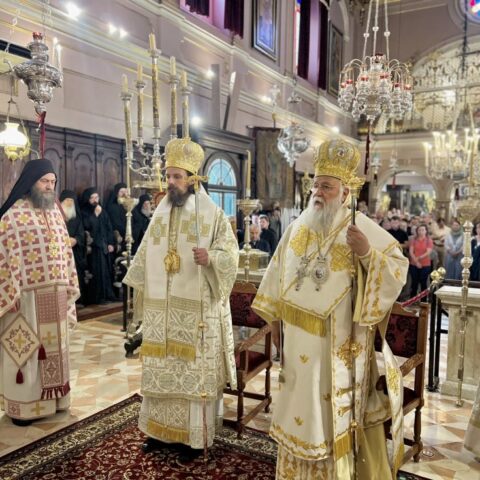 Владика Пајсије служио у Цркви Светог Спиридона на Крфу