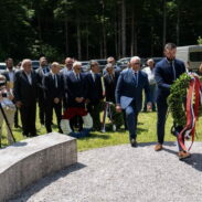 Предсједник Андрија Мандић на обиљежавању 80 година од страдања народног збјега у Словенији
