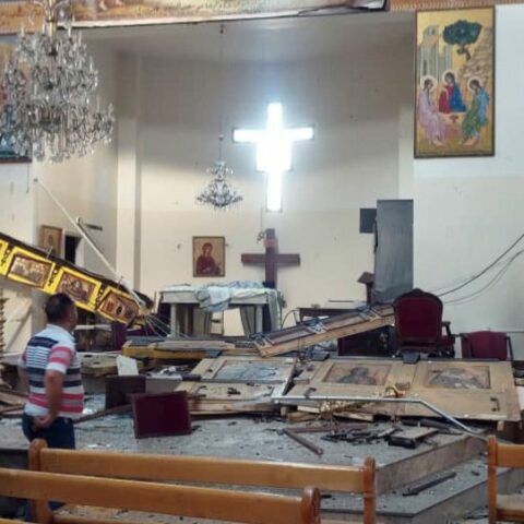 Велики број страдалих у терористичком нападу на Цркву Светог Илије у Дамаску