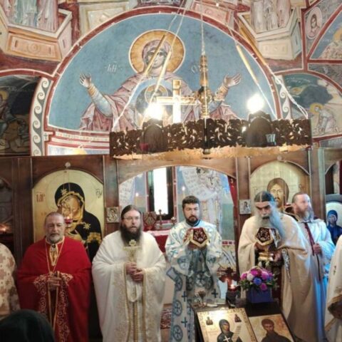 Празник Светог Наума Охридског прослављен у Гостиљу Мартинићком