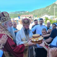 Архијерејска литургија у Кривошијама поводом десетог Сабора братства Самарџића