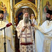 Patrijarh Porfirije bogoslužio u Topčiderskoj crkvi, zadužbini kneza Miloša Velikog