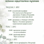 Prebilovci Program