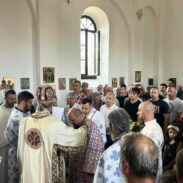 Рукоположење у Храму Светог Николе, у никшићком насељу Драгова Лука