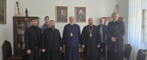 Посјета Епископа Кирила Цетињској богословији Посјета Епископа Кирила Цетињској богословији
