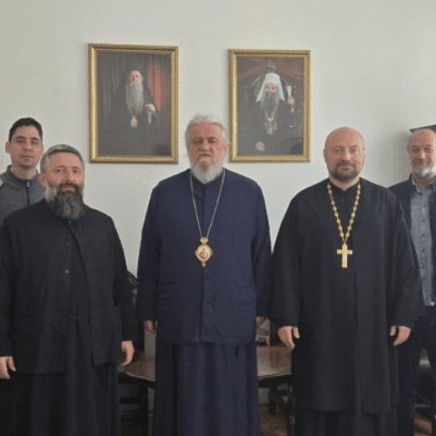 Посјета Епископа Кирила Цетињској богословији