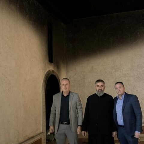 Представници Министарства правде посјетили Саборни храм након пожара