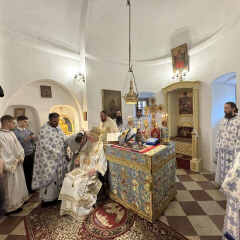 На Митровдан архијерејска Литургија и рукоположење у Цетињском манастиру
